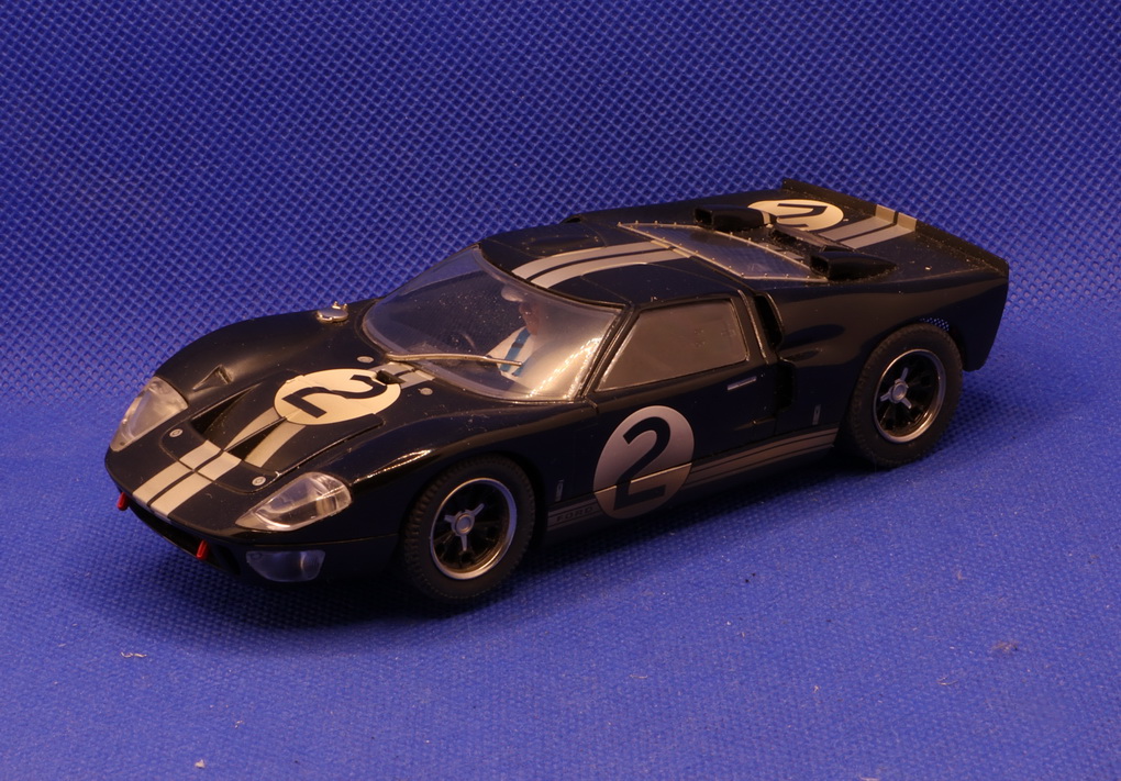 Slotcars66 Ford GT40 Mk2 1/32nd scale Scalextric slot car Le Mans 1966 #2   